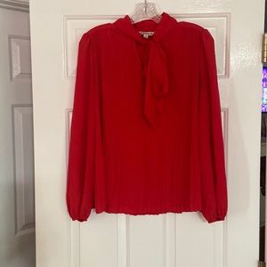 Red Nanette Lepore blouse